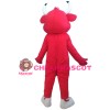 Surprised Red Bull Mascot Costume