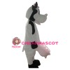 For Carnival Beautiful Cow With Pink Bow Mascot Costume