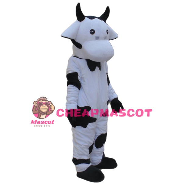 Classic Version Friendly Cow Mascot Costume