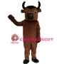 Pleasant Brown Calf Mascot Costume