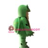 New Version Smart Green Turtle With Glasses Mascot Costume