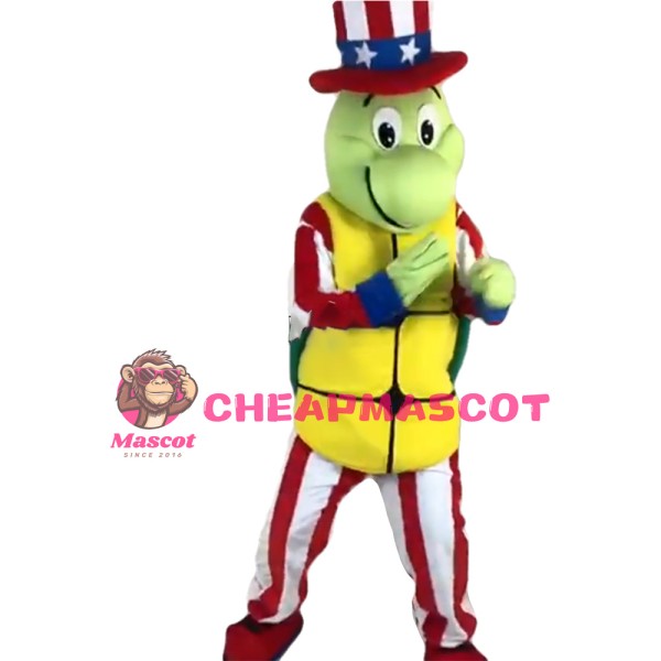Interesting Colorful Magician Turtle Mascot Costume