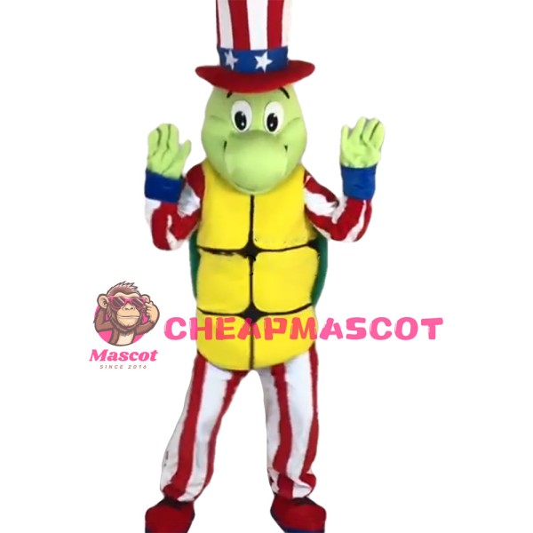 Interesting Colorful Magician Turtle Mascot Costume