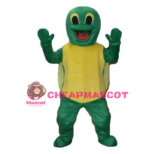 Basic Happy Turtle Mascot Costume