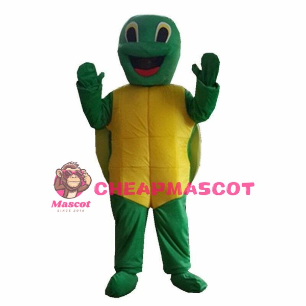 Basic Happy Turtle Mascot Costume
