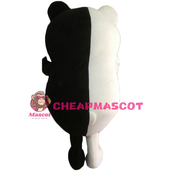 Black & White Evil Bear Mascot Costume