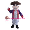 Funny Patriot Mascot Costume Completed Suit