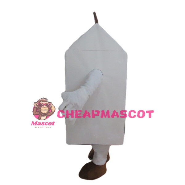 Strawberry Milk Carton Mascot Costume