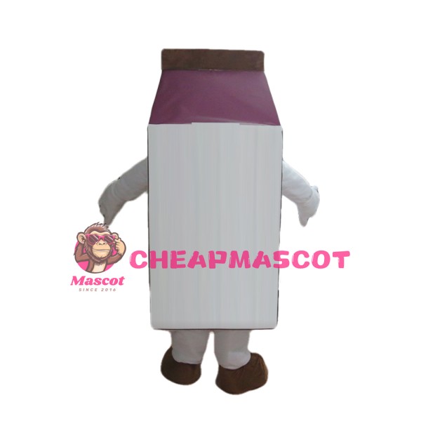 Strawberry Milk Carton Mascot Costume