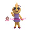 Lovely Sincere Boy And Girl With Suit Mascot Costume