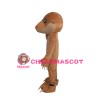 Adorable Cartoon Brown Pangolin Mascot Costume