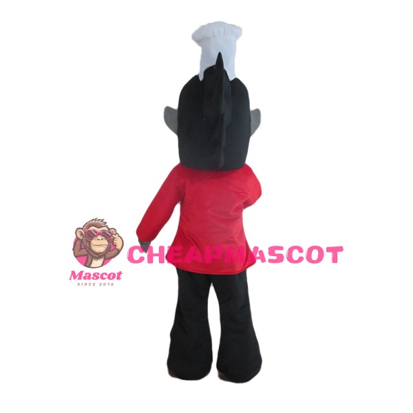 Big Bad Wolf With Set Mascot Costume Completed Suit