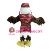 Professional Quality Pilot Eagle Mascot Costume