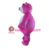 Honest Rose Red Bear Mascot Costume