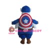 Brave Cartoon Superman Pigeon Mascot Costume