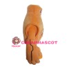 Funny Cartoon Orange Fixed Robot Mascot Costume