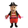 One-eyed Old Pirate Mascot Costume