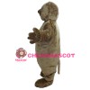 Friendly Plush Brown Beaver Mascot Costume