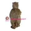 Friendly Plush Brown Beaver Mascot Costume