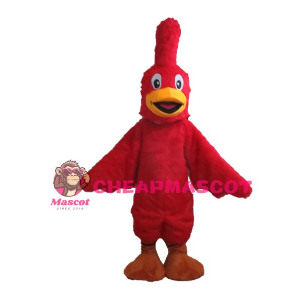 Top Selling Plush Red Bird Mascot Costume