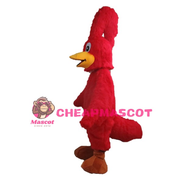 Top Selling Plush Red Bird Mascot Costume
