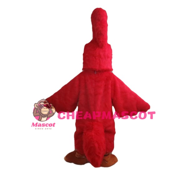 Top Selling Plush Red Bird Mascot Costume