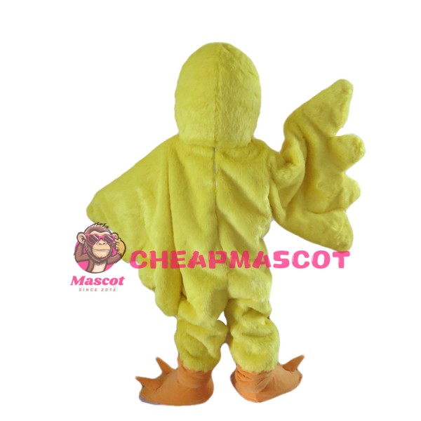 Cartoon Yellow Duck Mascot Costume For Adult
