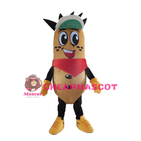 New Cartoon Ham Sausage Men And Women Mascot Costume