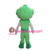 Basic Cool Green Robot Mascot Costume