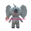 Super Big Ears Grey Koala Mascot Costume