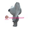 Super Big Ears Grey Koala Mascot Costume