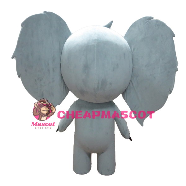 Super Big Ears Grey Koala Mascot Costume