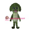 Green Dinosaur Baby With Various Expressions Mascot Costume