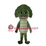 Green Dinosaur Baby With Various Expressions Mascot Costume