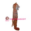 Powerful Plush Tiger Mascot Costume