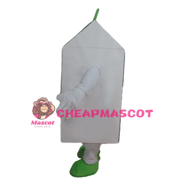 Aloe Milk Carton Mascot Costume
