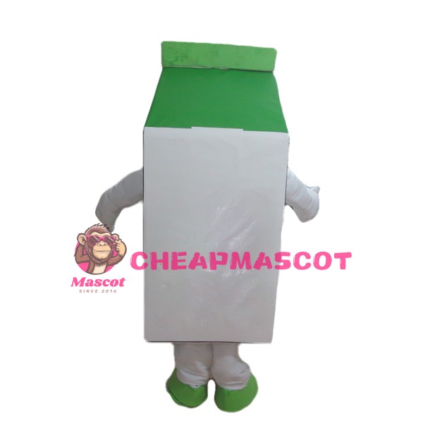 Aloe Milk Carton Mascot Costume