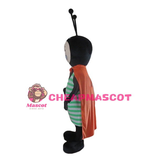 Green Striped And Red Spotted Ant Mascot Costume