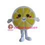 New Cartoon Yellow Lemon Slices Mascot Costume