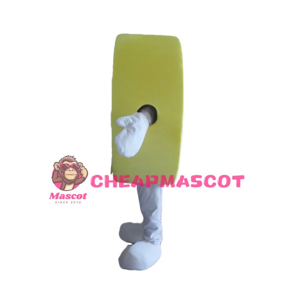 New Cartoon Yellow Lemon Slices Mascot Costume