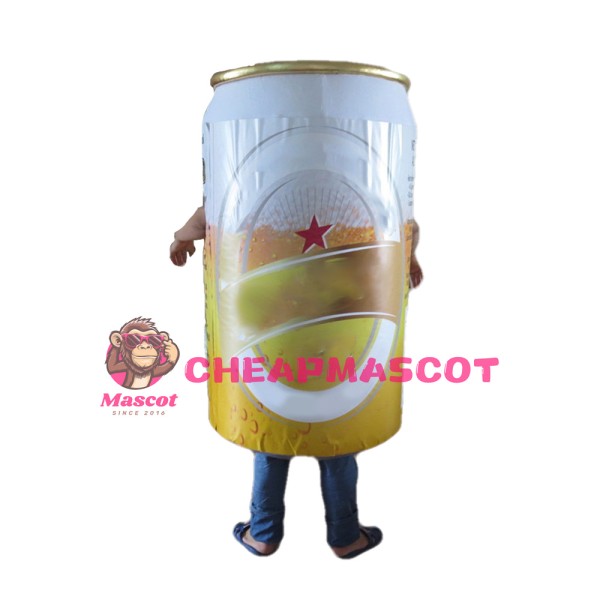 Adult Size Beer Can Mascot Costume
