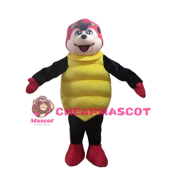 Large Colorful Ladybug Mascot Costume