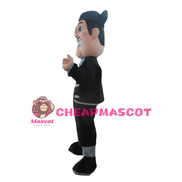 Serious Old Gentleman Mascot Costume