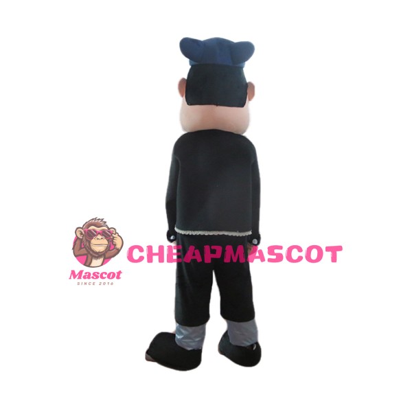 Serious Old Gentleman Mascot Costume