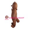 Classic Happy Brown Squirrel Mascot Costume