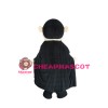 Evil Old Witch With Cloak Mascot Costume