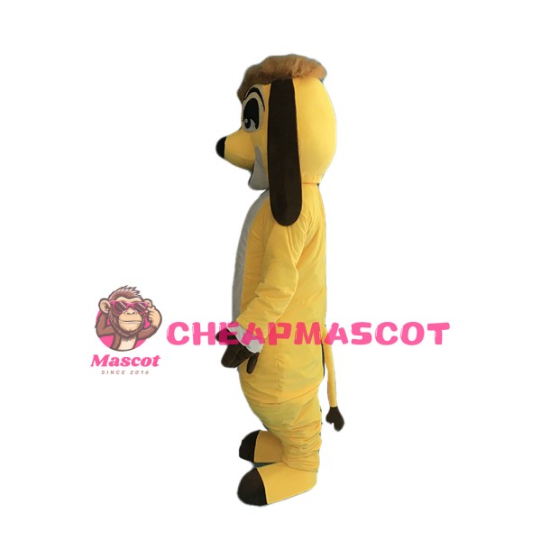Good Quality Little Yellow Lion Mascot Costume