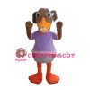 Clownish Buck Teeth Duck Mascot Costume