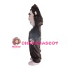 Adult Size Plush Savage Mascot Costume