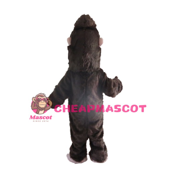 Adult Size Plush Savage Mascot Costume